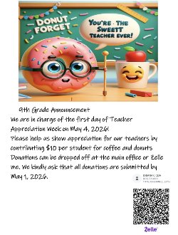 Doughnuts for Teachers